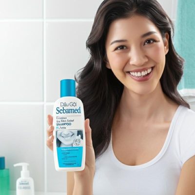 Sebamed Urea 5% dầu gội trị khô ngứa da đầu