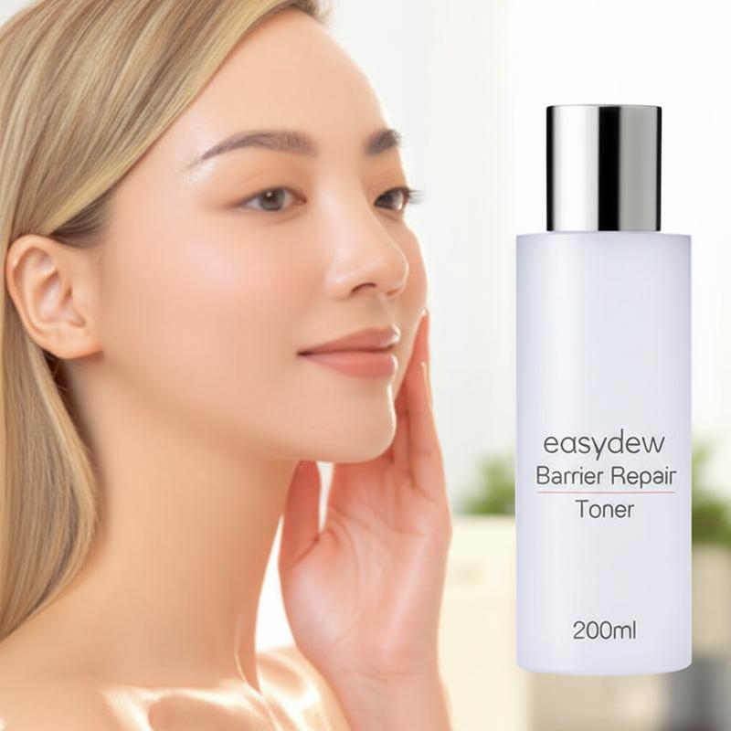 Easydew toner: Repair and protect sensitive skin.