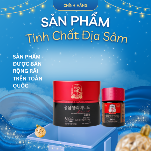 Tinh Chất Địa Sâm Thượng Hạng KGC Extract Limited – Tinh hoa KGC Hàn Quốc giúp bồi bổ khí huyết, tăng cường đề kháng ( 100g )