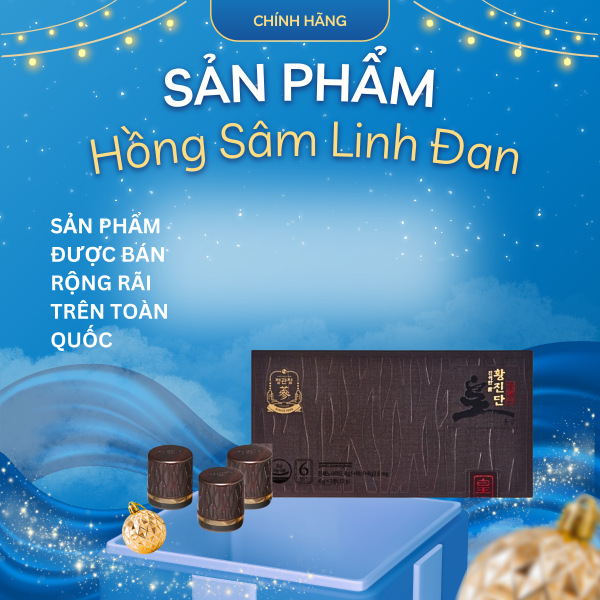 Hồng Sâm Linh Đan KGC Hwang Jin Dan – Tinh hoa KGC giúp phục hồi thể trạng, tăng sức đề kháng vượt trội ( 4g x 3 Viên )