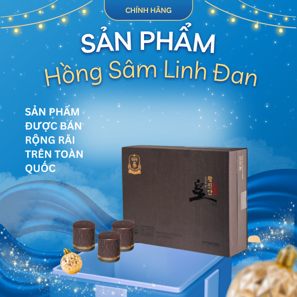 Hồng Sâm Linh Đan KGC Hwang Jin Dan – Viên linh đan quý giá giúp bổ khí, dưỡng huyết, nâng cao miễn dịch ( 4g x 12 Viên )
