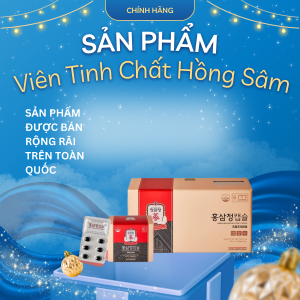 Viên Tinh Chất Hồng Sâm KGC Extract Capsule – Bổ sung sâm Hàn mỗi ngày, hỗ trợ nâng cao sức khỏe toàn diện (  600mg x 300 Viên)