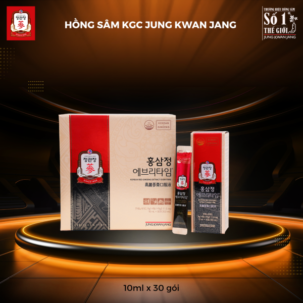Tinh Chất Hồng Sâm Pha Sẵn KGC Extract Everytime Balance – Thương hiệu KGC Hàn Quốc giúp tăng đề kháng, giảm mệt mỏi hiệu quả ( 10mL x 30 Gói  ) - Hình ảnh 2