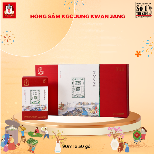 Nước Hồng Sâm Tinh Khiết Hảo Hạng KGC Pure Extract – Thương hiệu KGC hỗ trợ nâng cao miễn dịch, giảm mệt mỏi, khỏe từ bên trong (  90mL x 30 Gói ) - Hình ảnh 2