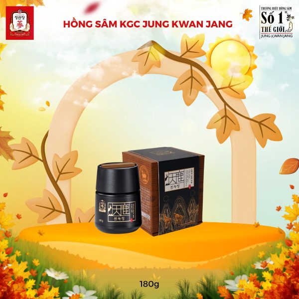 Tinh Chất Hồng Sâm Nhung Hươu KGC – Cheong Kwan Jang – Phục hồi thể lực, nâng cao đề kháng tự nhiên cho cơ thể ( 180g ) - Hình ảnh 2