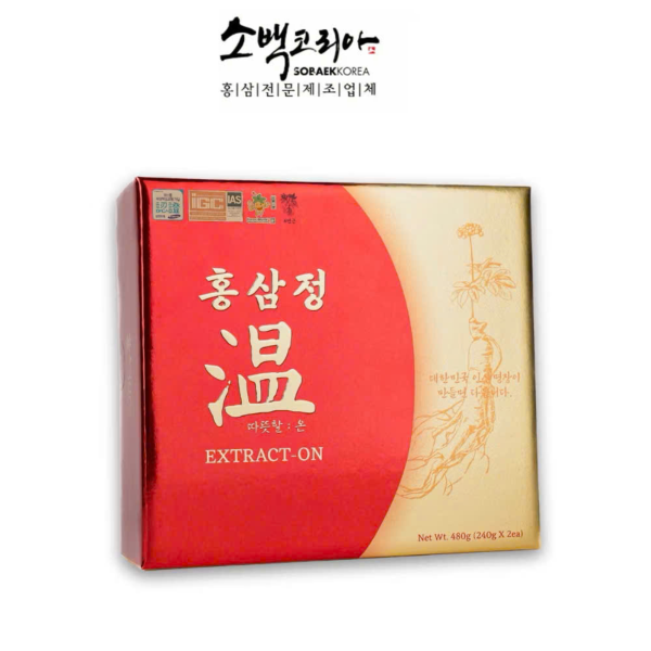 Cao Hồng Sâm 6 Năm Tuổi Sobaek Chính Hãng Hàn Quốc – Tăng cường đề kháng, nâng tầm sức khỏe mỗi ngày ( Hộp 2 Lọ x 240g ) - Hình ảnh 2