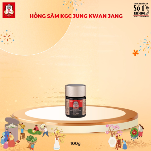 Tinh Chất Hồng Sâm Cô Đặc KGC Global Extract – Thương hiệu KGC Hàn Quốc, hỗ trợ tăng sức đề kháng, cải thiện trí nhớ ( Hộp: 100g ) - Hình ảnh 3