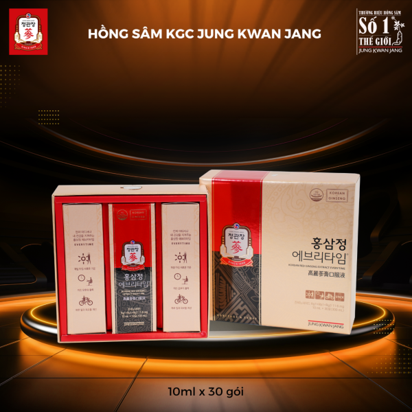 Tinh Chất Hồng Sâm Pha Sẵn KGC Extract Everytime Balance – Thương hiệu KGC Hàn Quốc giúp tăng đề kháng, giảm mệt mỏi hiệu quả ( 10mL x 30 Gói  ) - Hình ảnh 3