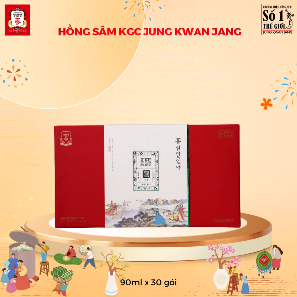 Nước Hồng Sâm Tinh Khiết Hảo Hạng KGC Pure Extract – Thương hiệu KGC hỗ trợ nâng cao miễn dịch, giảm mệt mỏi, khỏe từ bên trong (  90mL x 30 Gói ) - Hình ảnh 3