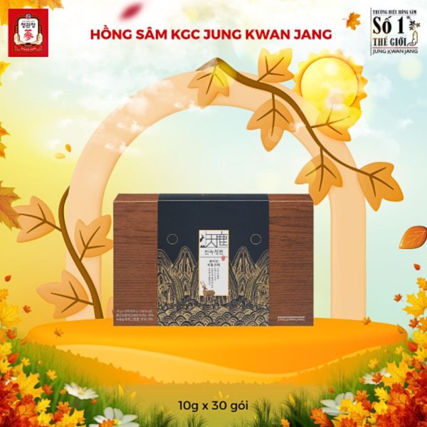 Tinh Chất Hồng Sâm Nhung Hươu KGC Cheon Nok – Tăng cường sức khỏe, bồi bổ sinh lực toàn diện ( 10g x 30 Gói ) - Hình ảnh 3