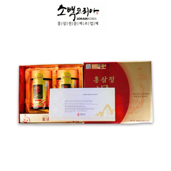 Cao Hồng Sâm 6 Năm Tuổi Sobaek Chính Hãng Hàn Quốc – Tăng cường đề kháng, nâng tầm sức khỏe mỗi ngày ( Hộp 2 Lọ x 240g ) - Hình ảnh 3