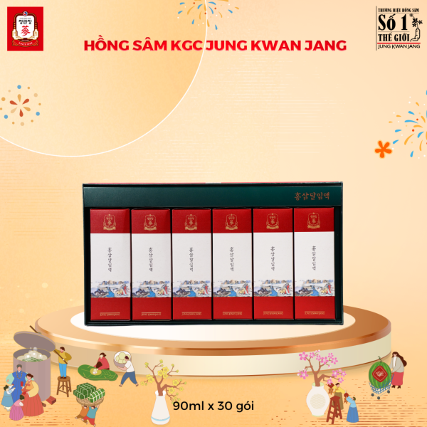 Nước Hồng Sâm Tinh Khiết Hảo Hạng KGC Pure Extract – Thương hiệu KGC hỗ trợ nâng cao miễn dịch, giảm mệt mỏi, khỏe từ bên trong (  90mL x 30 Gói ) - Hình ảnh 4