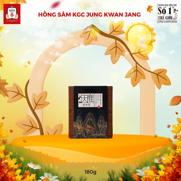 Tinh Chất Hồng Sâm Nhung Hươu KGC – Cheong Kwan Jang – Phục hồi thể lực, nâng cao đề kháng tự nhiên cho cơ thể ( 180g ) - Hình ảnh 4