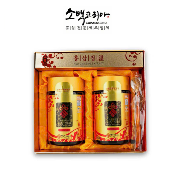 Cao Hồng Sâm 6 Năm Tuổi Sobaek Chính Hãng Hàn Quốc – Tăng cường đề kháng, nâng tầm sức khỏe mỗi ngày ( Hộp 2 Lọ x 240g ) - Hình ảnh 4