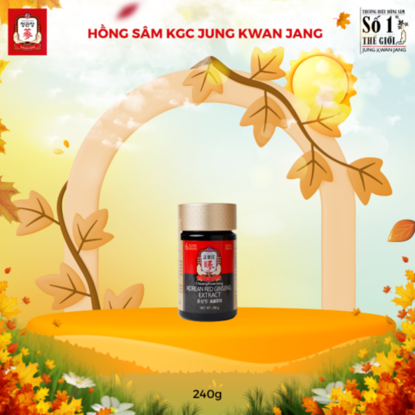 Tinh Chất Hồng Sâm KGC Hàn Quốc Cô Đặc  Chính Hãng – Giảm mệt mỏi, tăng cường sinh lực, giữ vững phong độ ( Hộp 30g ) - Hình ảnh 5