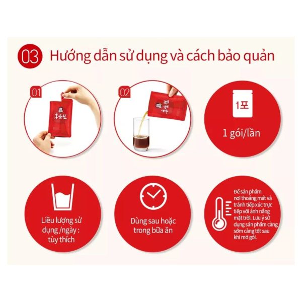 Nước Hồng Sâm Won KGC Jung Kwan Jang Chính Hãng Hàn Quốc - Hình ảnh 5
