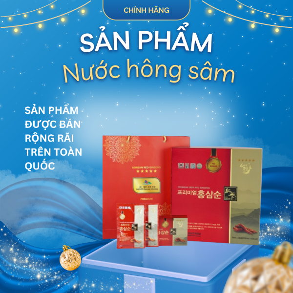 DAESAN Hồng Sâm Không Đường Tốt Cho Tim Mạch – Thanh mát cơ thể, nâng cao sức khỏe mà không sợ đường huyết tăng