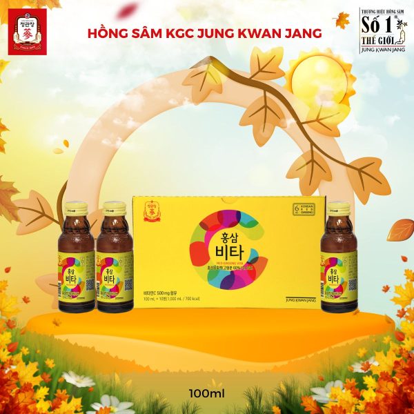 KGC Nước Hồng Sâm Vita – Bổ sung năng lượng, tăng sức bền, giảm mệt mỏi tức thì ( 100ml ) - Ảnh 2
