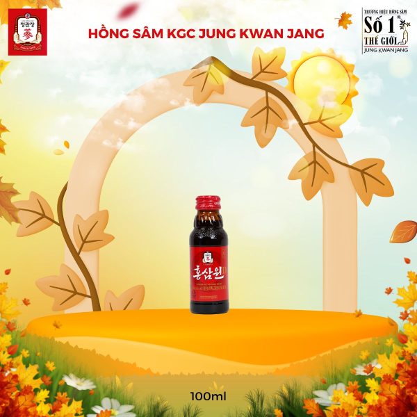 Won D Nước Uống Hồng Sâm Hàn Quốc – Tiếp năng lượng mỗi ngày, giúp đầu óc tỉnh táo và tăng sức đề kháng ( 100ml ) - Ảnh 3