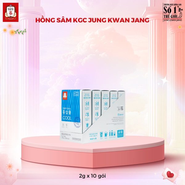 KGC Trà Hồng Sâm Tea Cool – Thanh lọc cơ thể, tăng đề kháng, mát gan giải nhiệt ( 2g x 10 Gói ) - Ảnh 3