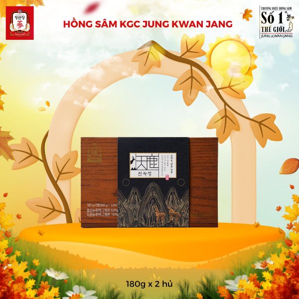 Tinh Chất Hồng Sâm Nhung Hươu KGC Cheon Nok Extract 180g x 2 Hũ – Hỗ trợ phục hồi thể lực, nâng cao đề kháng hiệu quả - Ảnh 3