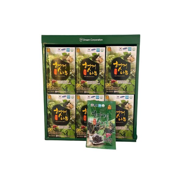Korea Dream Gold Hovenia Dulcis Nước Giải Rượu – Giúp tỉnh táo nhanh, bảo vệ gan sau khi uống bia rượu ( 30 Gói ) - Ảnh 3