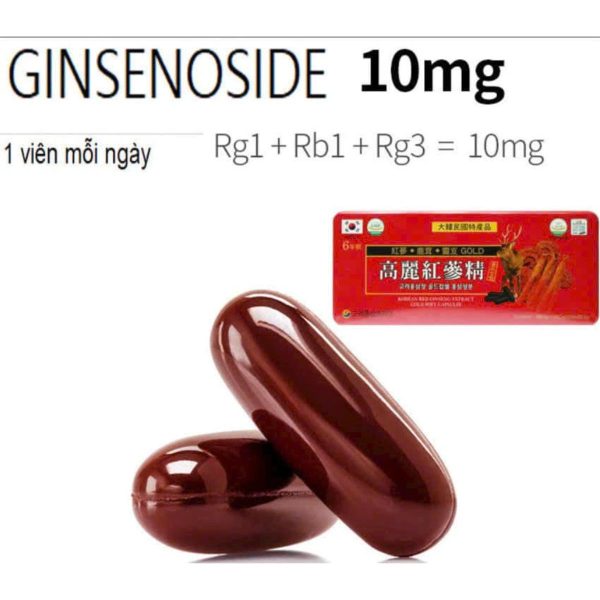 Viên Đạm Hồng Sâm Nhung Hươu Linh Chi Jeong Won Hộp – Bồi bổ sức khỏe toàn diện, tăng cường sinh lực cho người mệt mỏi ( 120 Viên ) - Ảnh 5
