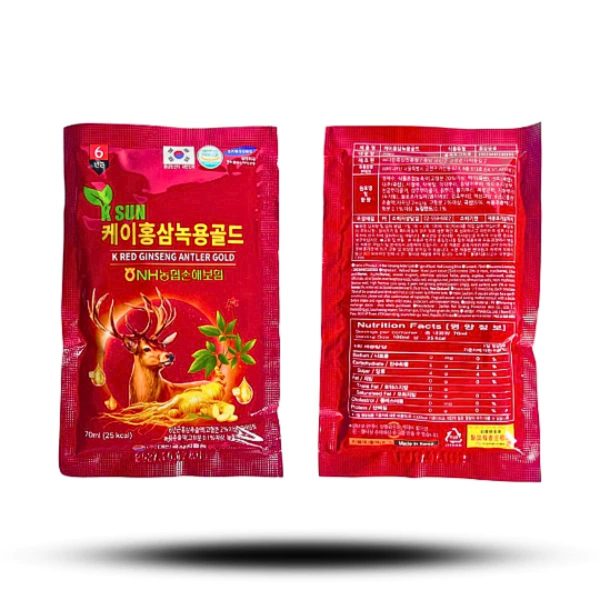 KSun Nonghyup Nước Uống Hồng Sâm Nhung Hươu Hàn Quốc – Giúp người cao tuổi ăn ngon, ngủ khỏe, sống vui khỏe mỗi ngày - Ảnh 4