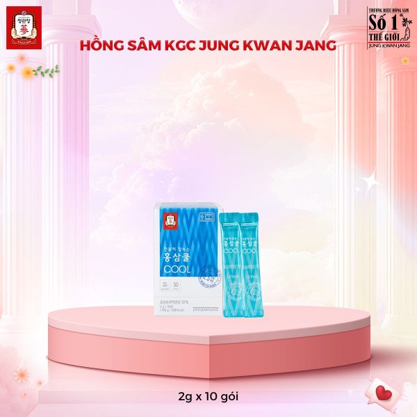 KGC Trà Hồng Sâm Tea Cool – Thanh lọc cơ thể, tăng đề kháng, mát gan giải nhiệt ( 2g x 10 Gói ) - Ảnh 4