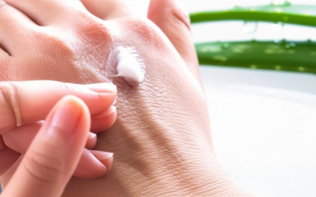 Làm mềm da khô nứt nẻ tự nhiên.