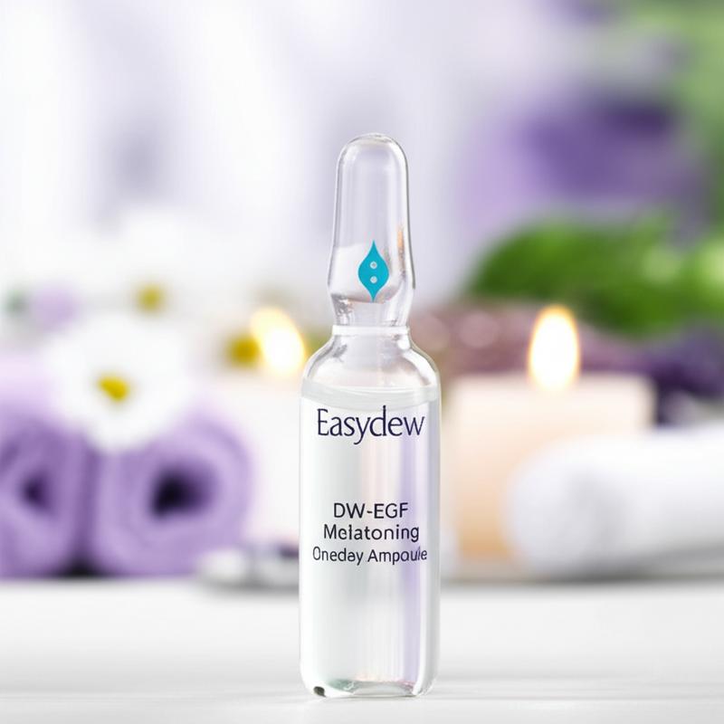 Easydew Melatonin Ampoule: Dưỡng ẩm và sáng da.