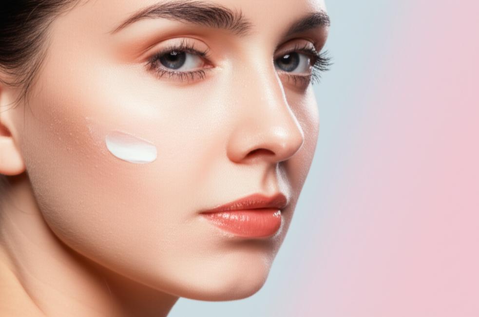 Brightening ampoule for radiant, glowing skin.